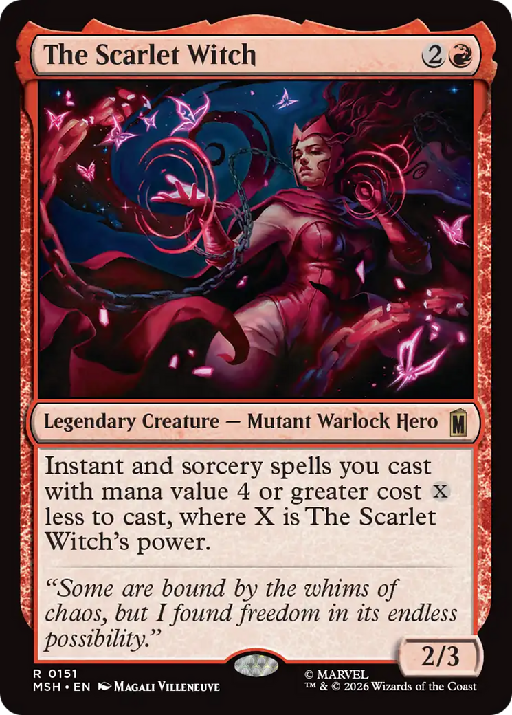 The Scarlet Witch [Marvel Super Heroes] | Boutique FDB TCG