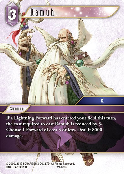 Ramuh [From Nightmares] | Boutique FDB TCG