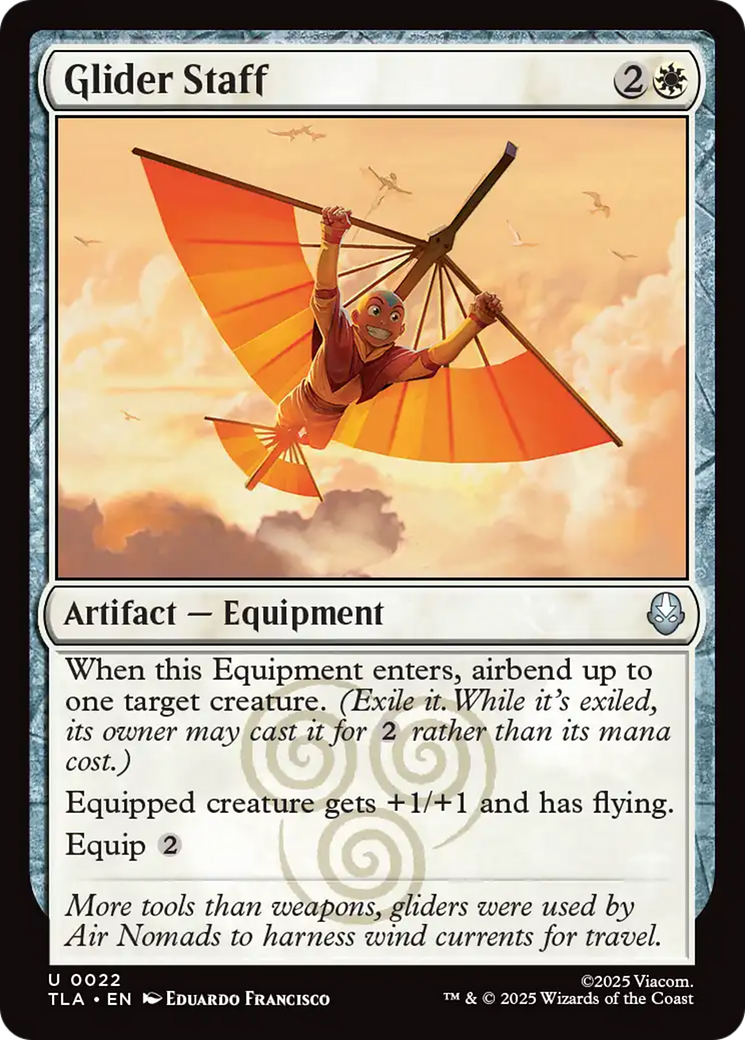 Glider Staff [Avatar: The Last Airbender] | Boutique FDB TCG