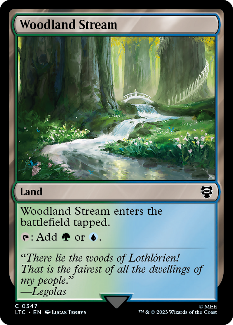 Woodland Stream [The Lord of the Rings: Tales of Middle-Earth Commander] | Boutique FDB TCG