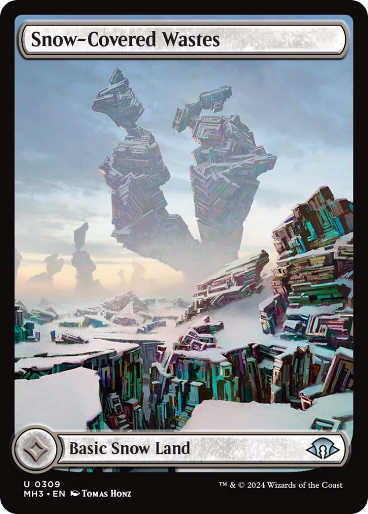 Snow-Covered Wastes (0309) [Modern Horizons 3] | Boutique FDB TCG