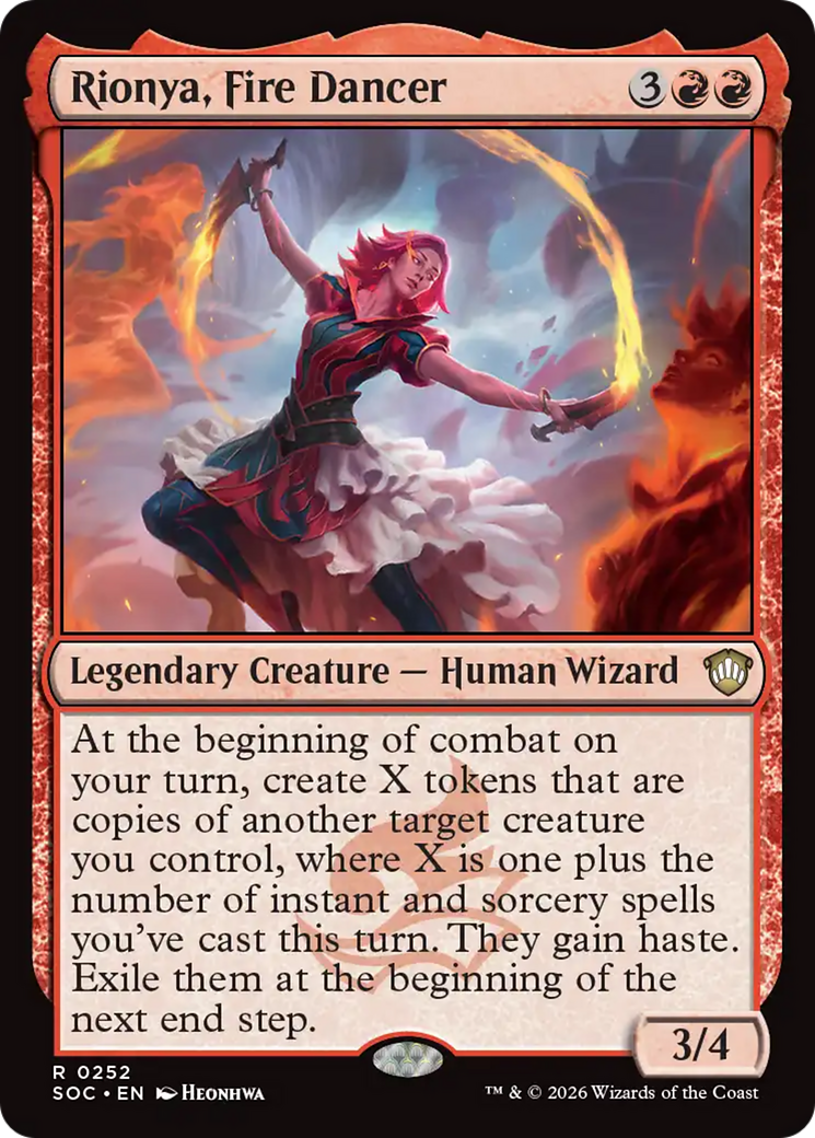 Rionya, Fire Dancer [Secrets of Strixhaven Commander] | Boutique FDB TCG