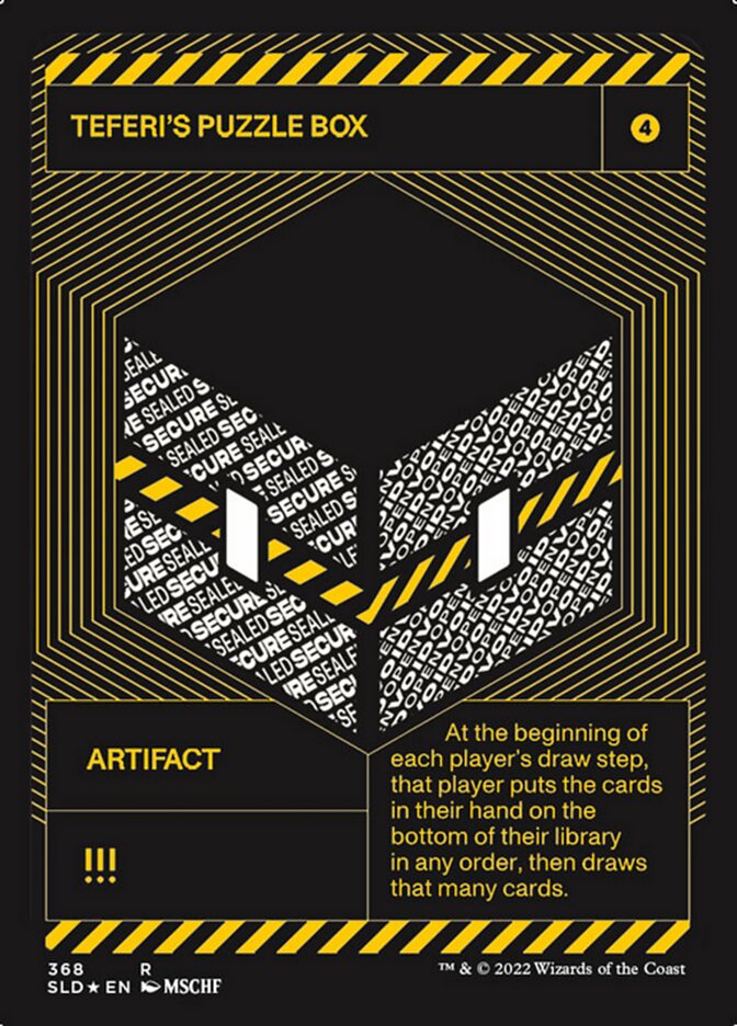 Teferi's Puzzle Box (Foil Etched) [Secret Lair Drop Series] | Boutique FDB TCG