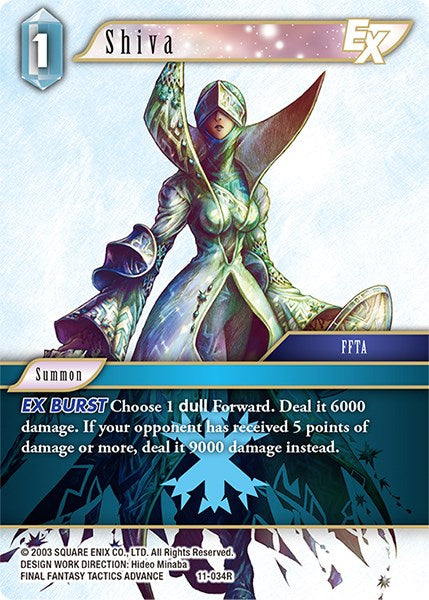 Shiva EX [Opus XI] | Boutique FDB TCG