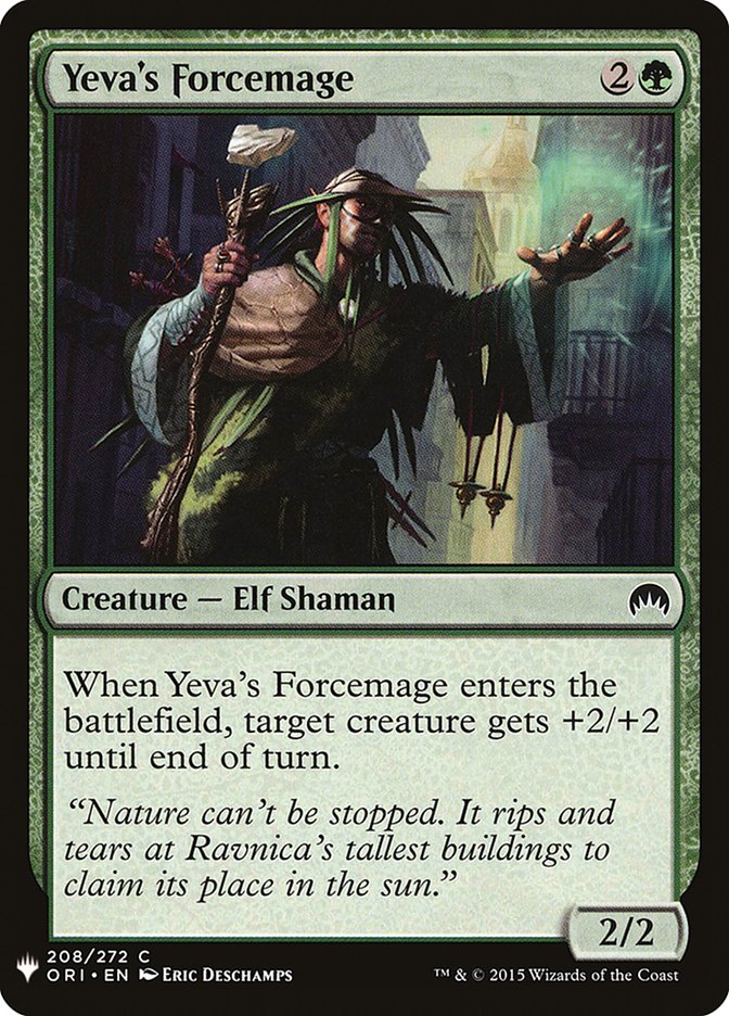 Yeva's Forcemage [Mystery Booster] | Boutique FDB TCG