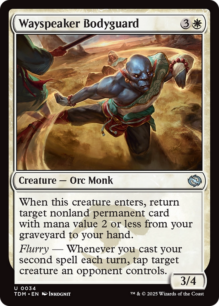 Wayspeaker Bodyguard [Tarkir: Dragonstorm] | Boutique FDB TCG