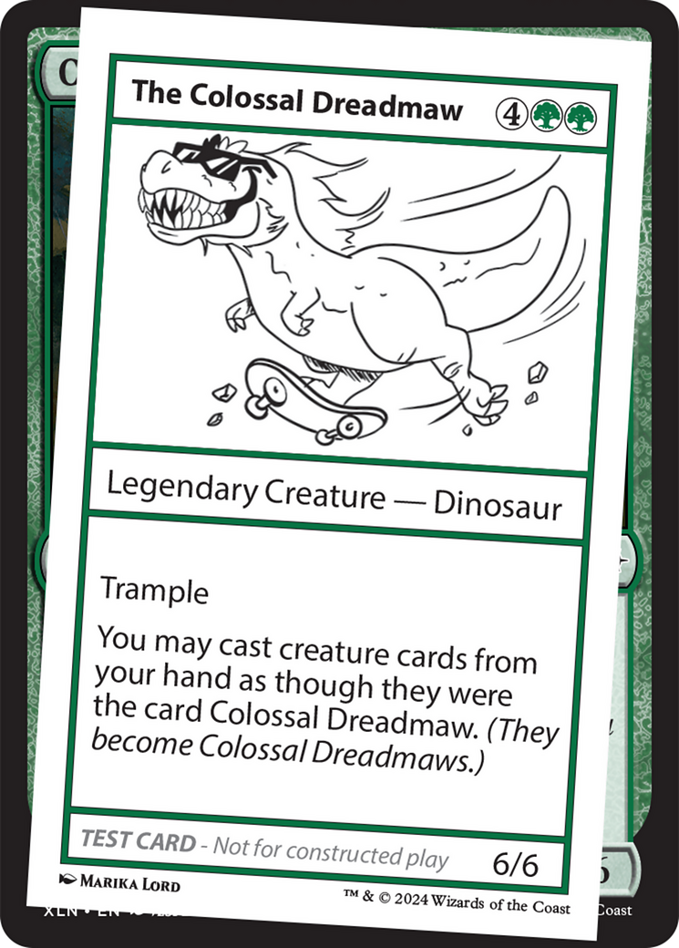 The Colossal Dreadmaw [Mystery Booster 2 Playtest Cards] | Boutique FDB TCG