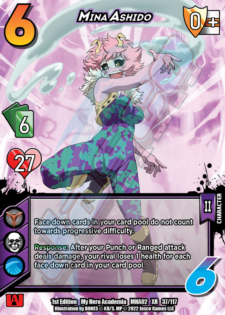 Mina Ashido [Crimson Rampage XR] | Boutique FDB TCG