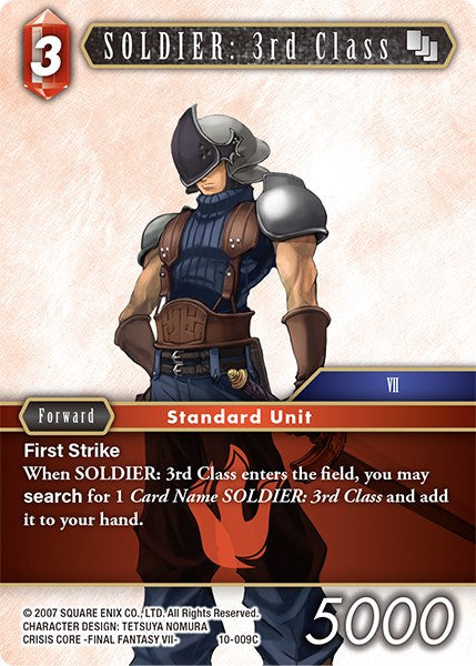 SOLDIER: 3rd Class [Opus X] | Boutique FDB TCG