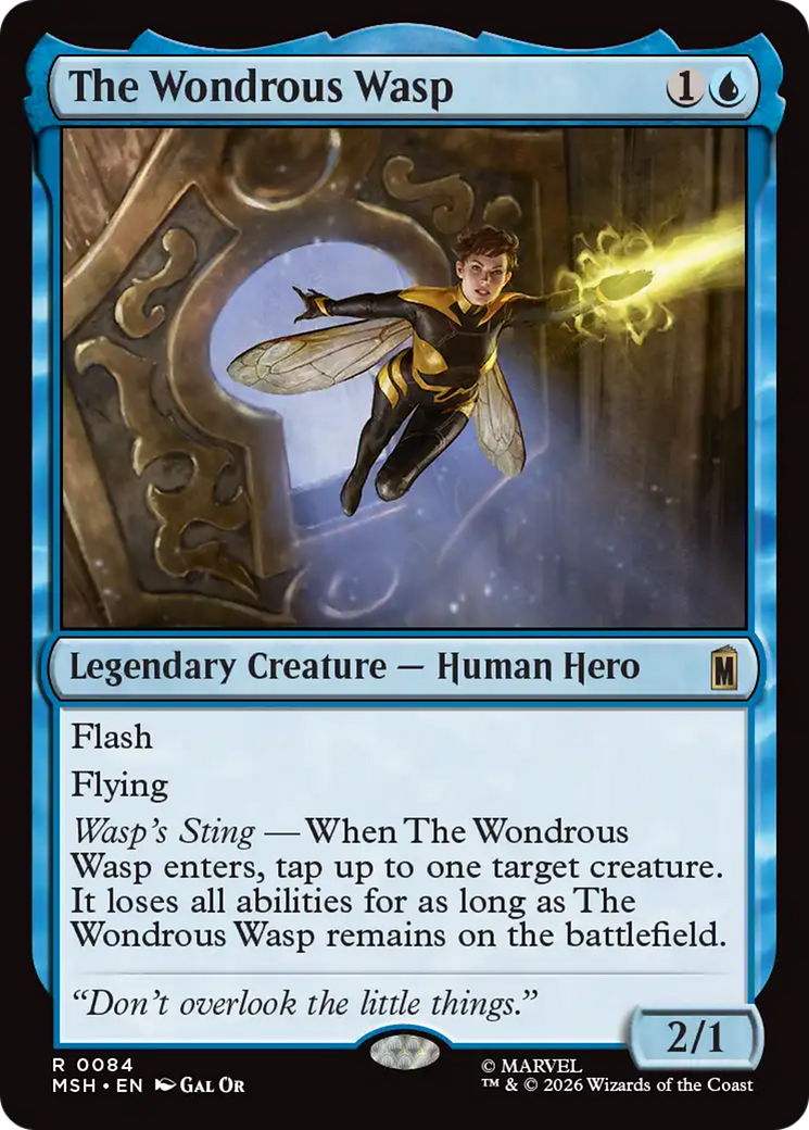The Wondrous Wasp [Marvel Super Heroes] | Boutique FDB TCG