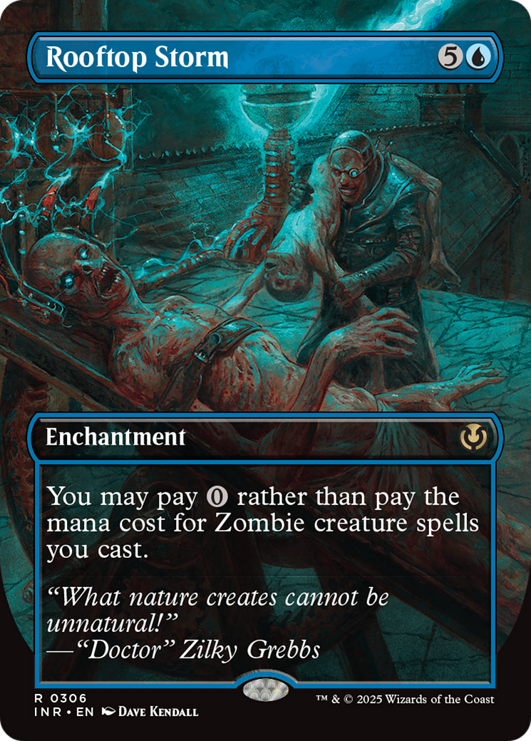Rooftop Storm (Borderless) [Innistrad Remastered] | Boutique FDB TCG