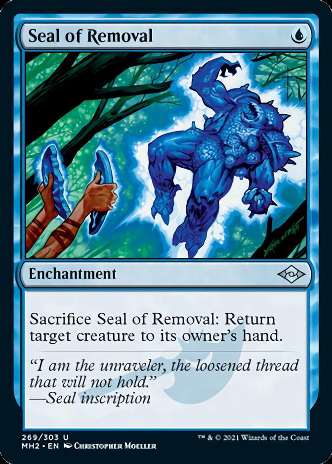 Seal of Removal (Foil Etched) [Modern Horizons 2] | Boutique FDB TCG