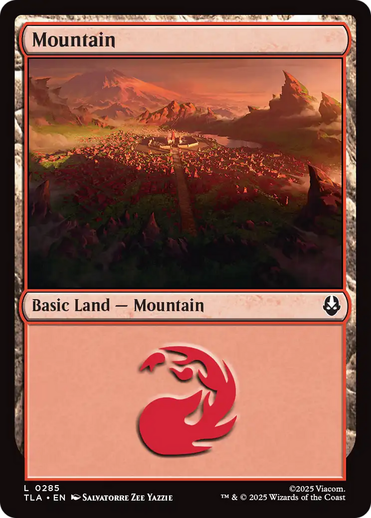 Mountain (0285) [Avatar: The Last Airbender] | Boutique FDB TCG