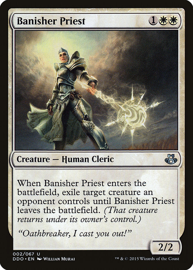 Banisher Priest [Duel Decks: Elspeth vs. Kiora] | Boutique FDB TCG