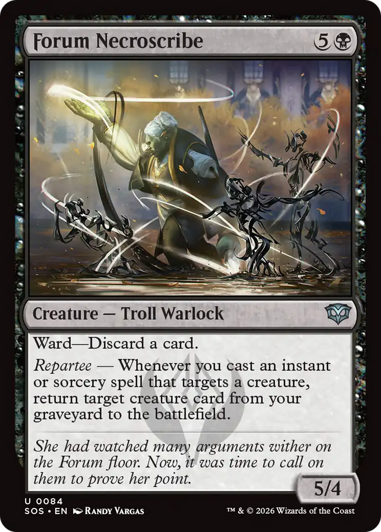 Forum Necroscribe [Secrets of Strixhaven] | Boutique FDB TCG