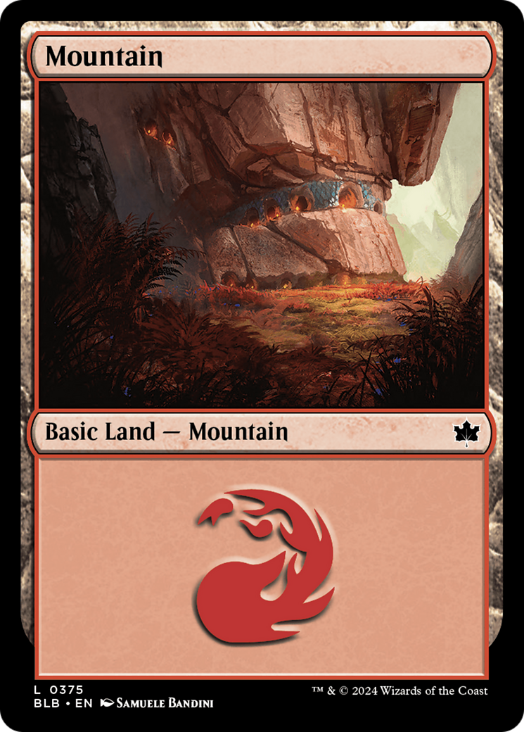 Mountain (0375) [Bloomburrow] | Boutique FDB TCG
