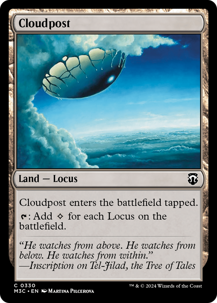 Cloudpost (Ripple Foil) [Modern Horizons 3 Commander] | Boutique FDB TCG