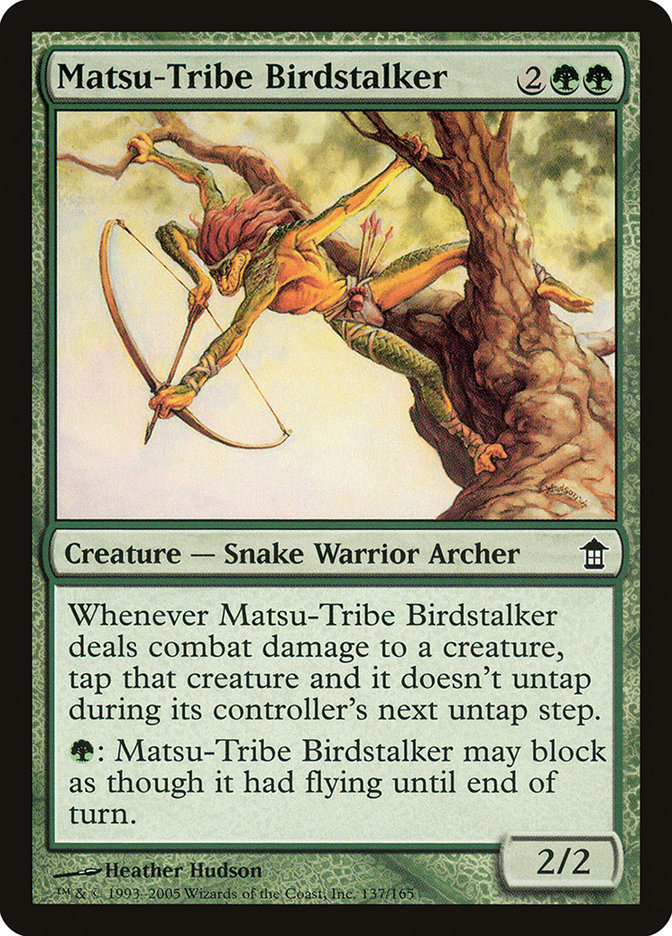 Matsu-Tribe Birdstalker [Saviors of Kamigawa] | Boutique FDB TCG