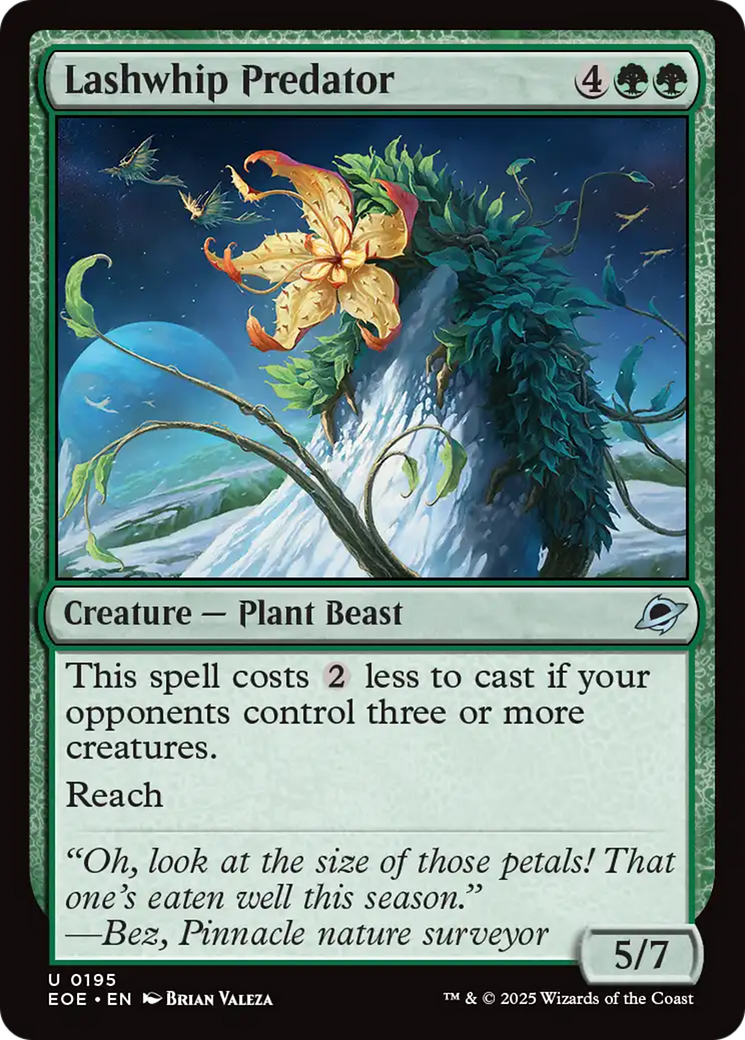 Lashwhip Predator [Edge of Eternities] | Boutique FDB TCG