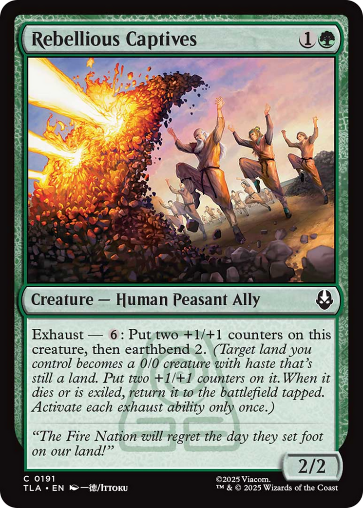 Rebellious Captives [Avatar: The Last Airbender] | Boutique FDB TCG