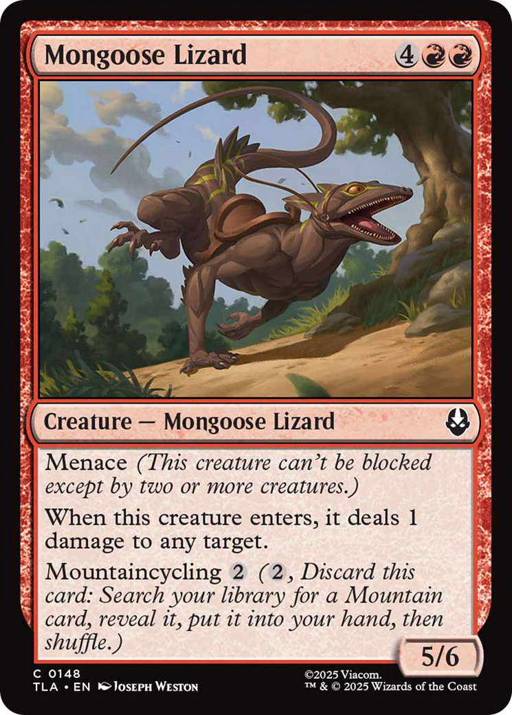 Mongoose Lizard [Avatar: The Last Airbender] | Boutique FDB TCG