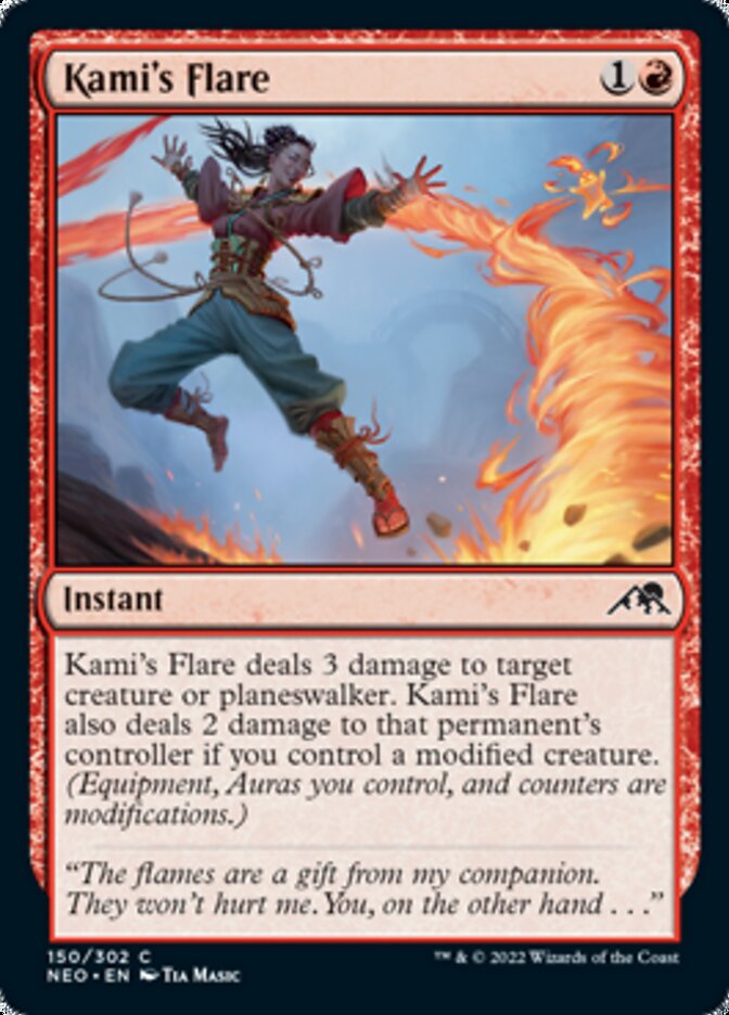 Kami's Flare [Kamigawa: Neon Dynasty] | Boutique FDB TCG