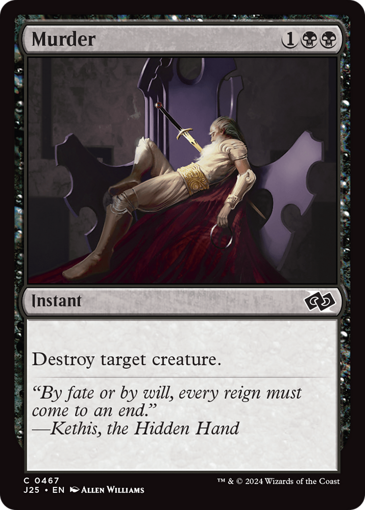 Murder [Foundations Jumpstart] | Boutique FDB TCG