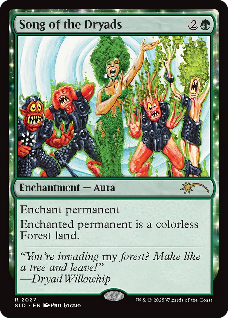 Song of the Dryads (2027) [Secret Lair Drop Series] | Boutique FDB TCG