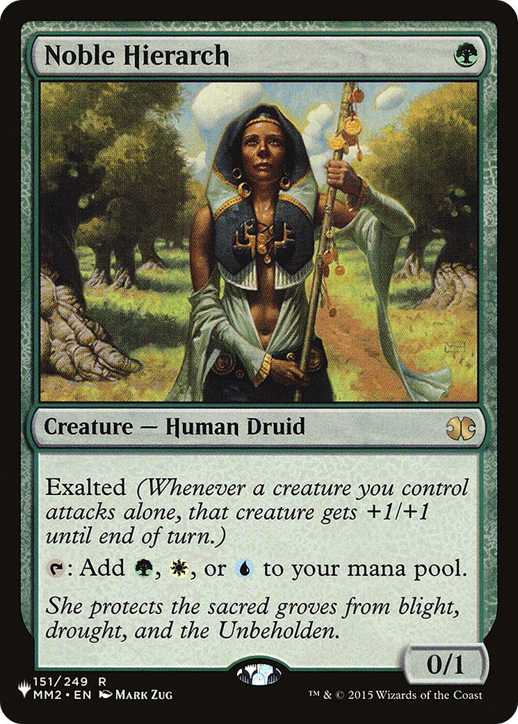 Noble Hierarch [The List] | Boutique FDB TCG