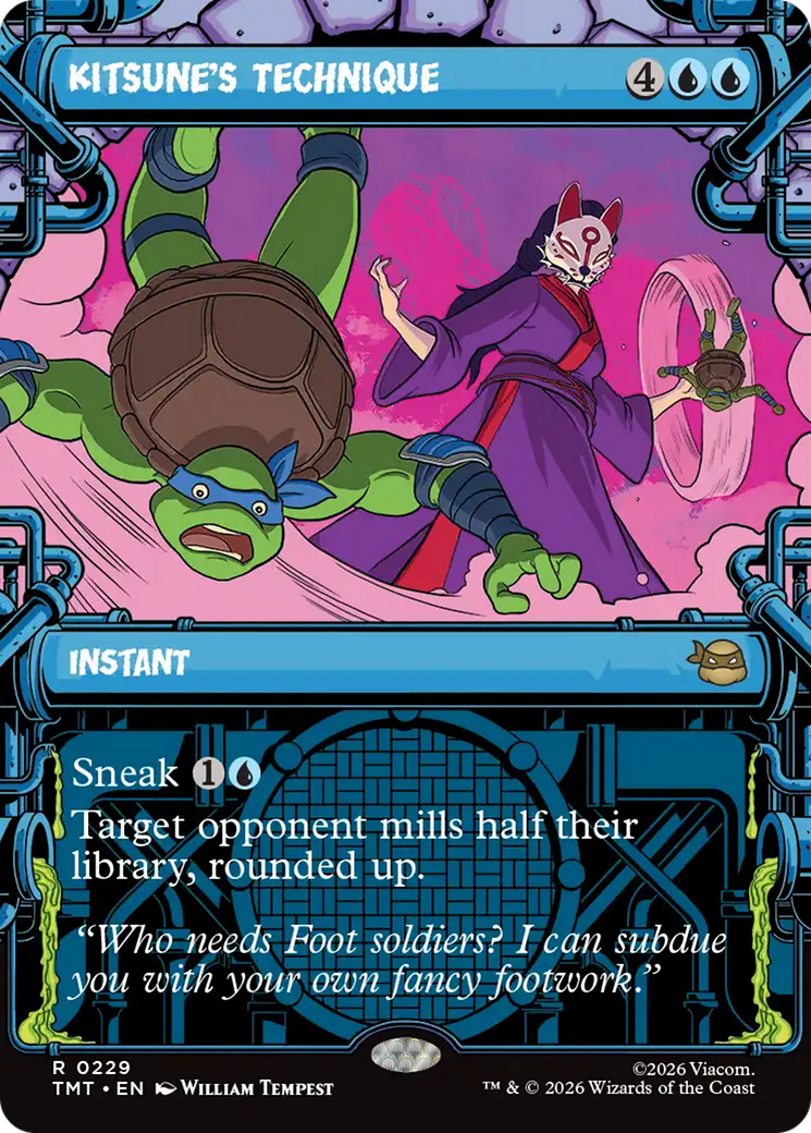 Kitsune's Technique (Showcase) [Teenage Mutant Ninja Turtles] | Boutique FDB TCG