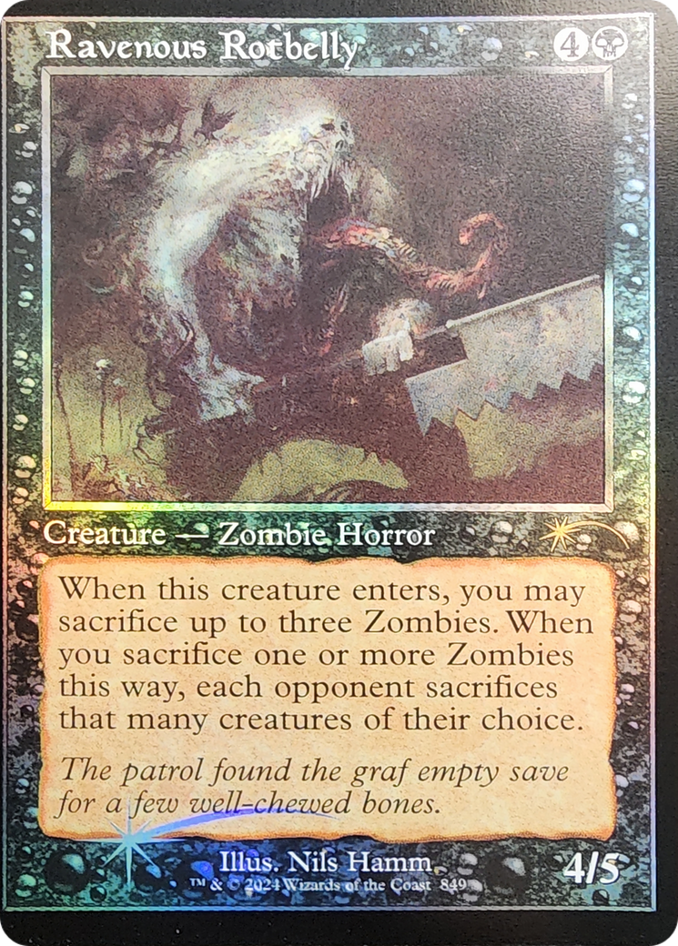 Ravenous Rotbelly (Retro Frame) [Secret Lair Drop Series] | Boutique FDB TCG