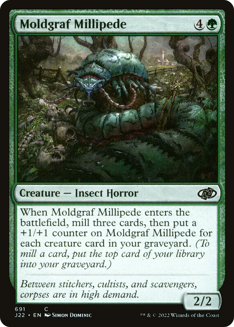 Moldgraf Millipede [Jumpstart 2022] | Boutique FDB TCG