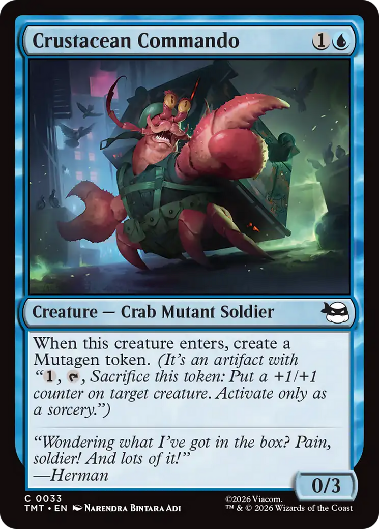 Crustacean Commando [Teenage Mutant Ninja Turtles] | Boutique FDB TCG