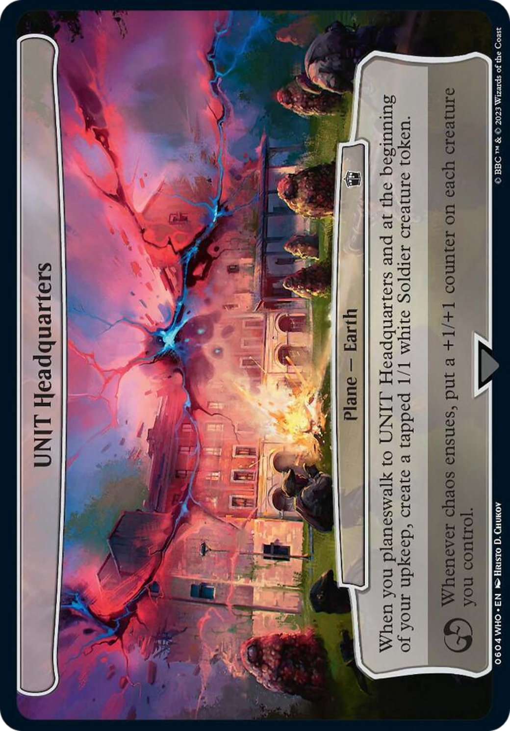 UNIT Headquarters [Doctor Who] | Boutique FDB TCG