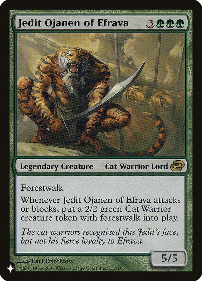 Jedit Ojanen of Efrava [The List] | Boutique FDB TCG