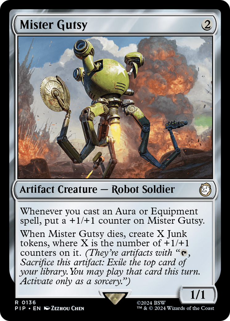 Mister Gutsy [Fallout] | Boutique FDB TCG