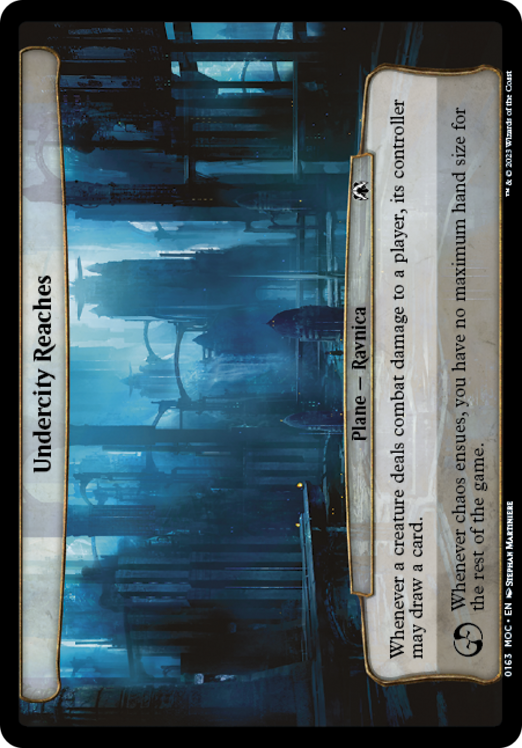 Undercity Reaches [March of the Machine Commander] | Boutique FDB TCG