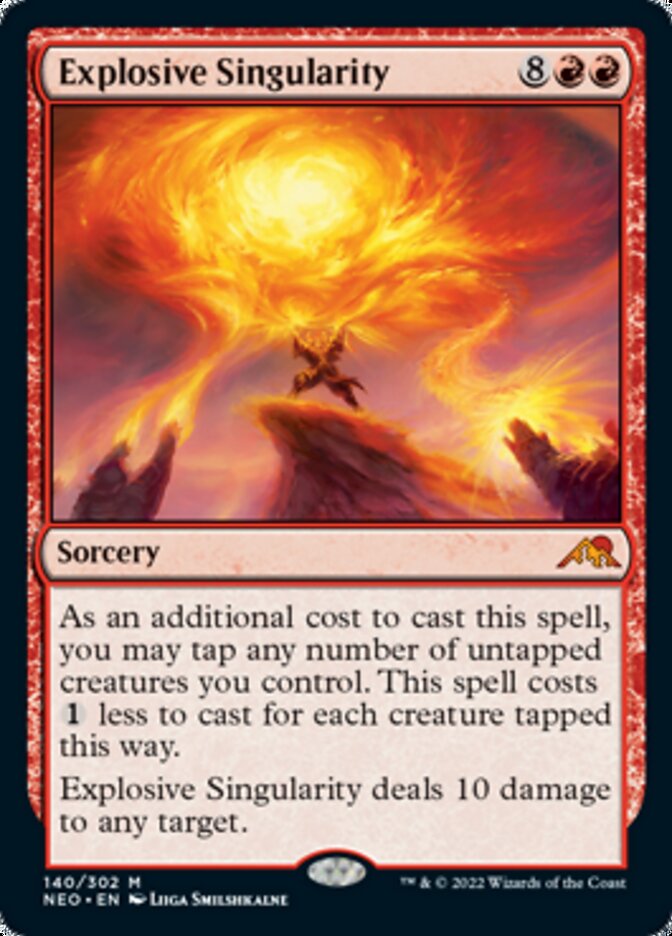 Explosive Singularity [Kamigawa: Neon Dynasty] | Boutique FDB TCG