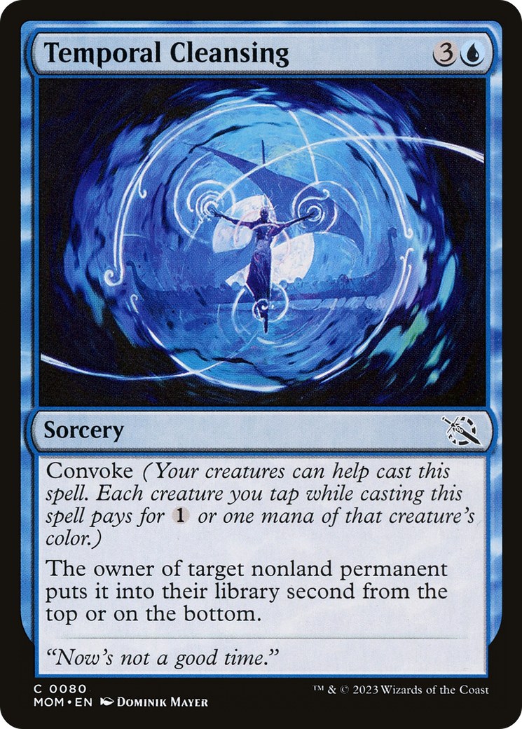 Temporal Cleansing [March of the Machine] | Boutique FDB TCG