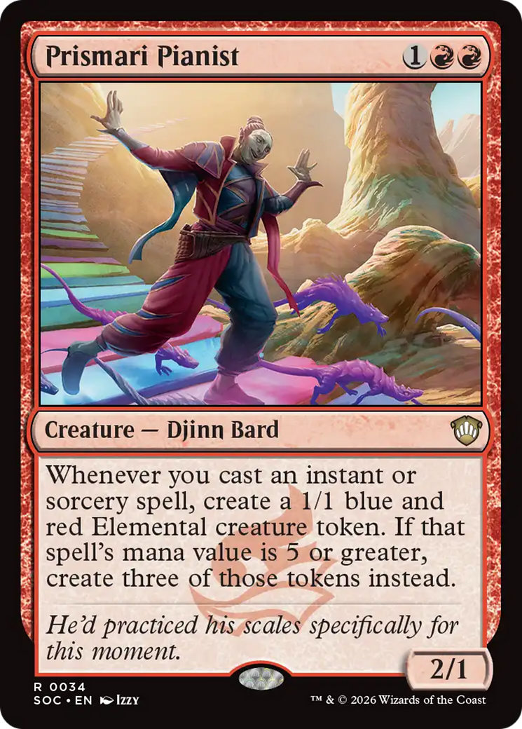 Prismari Pianist [Secrets of Strixhaven Commander] | Boutique FDB TCG