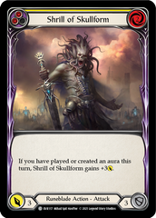 Shrill of Skullform (Yellow) [EVR117] (Everfest)  1st Edition Rainbow Foil | Boutique FDB TCG