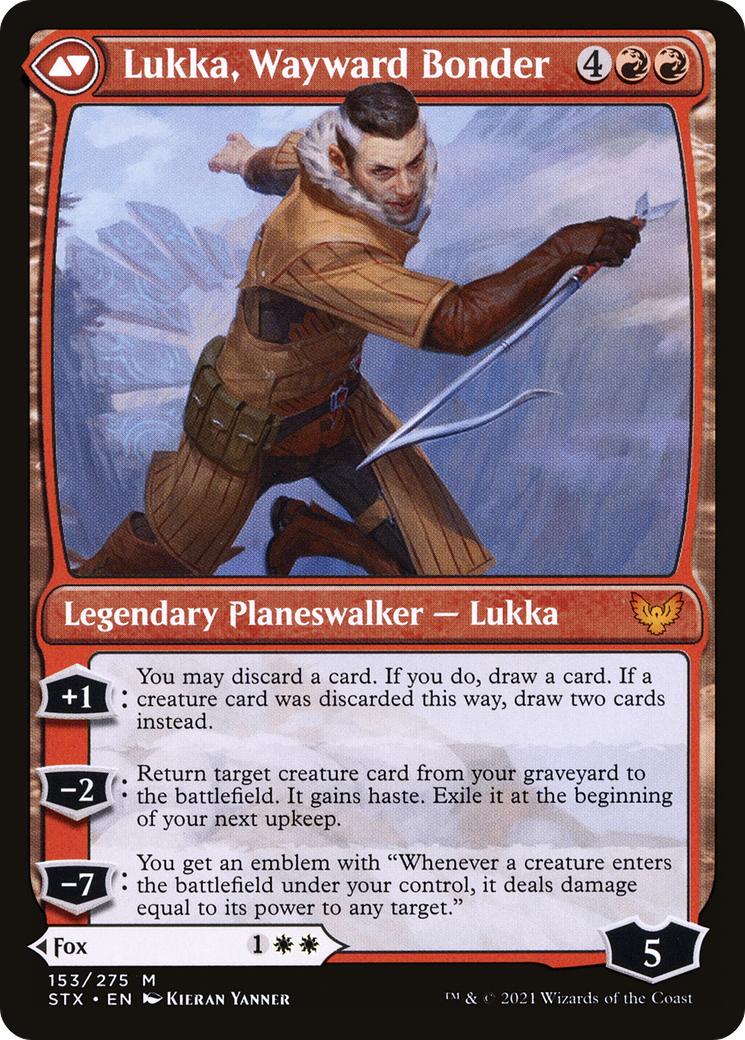 Mila, Crafty Companion // Lukka, Wayward Bonder [Secret Lair: From Cute to Brute] | Boutique FDB TCG