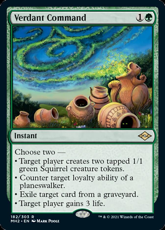 Verdant Command [Modern Horizons 2] | Boutique FDB TCG