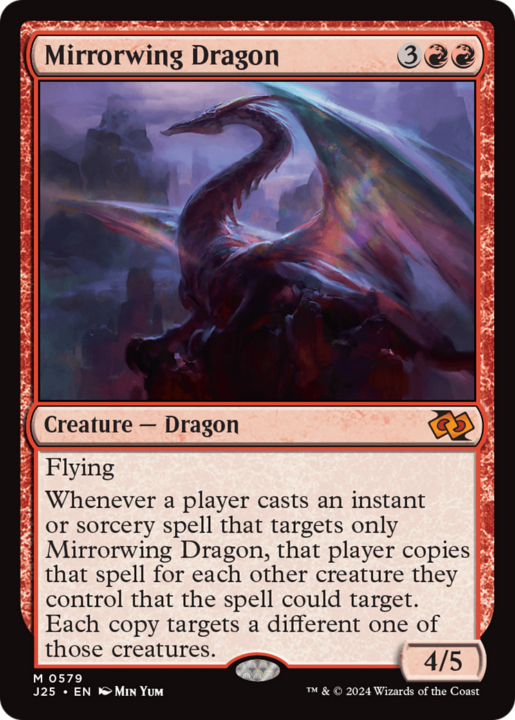 Mirrorwing Dragon [Foundations Jumpstart] | Boutique FDB TCG