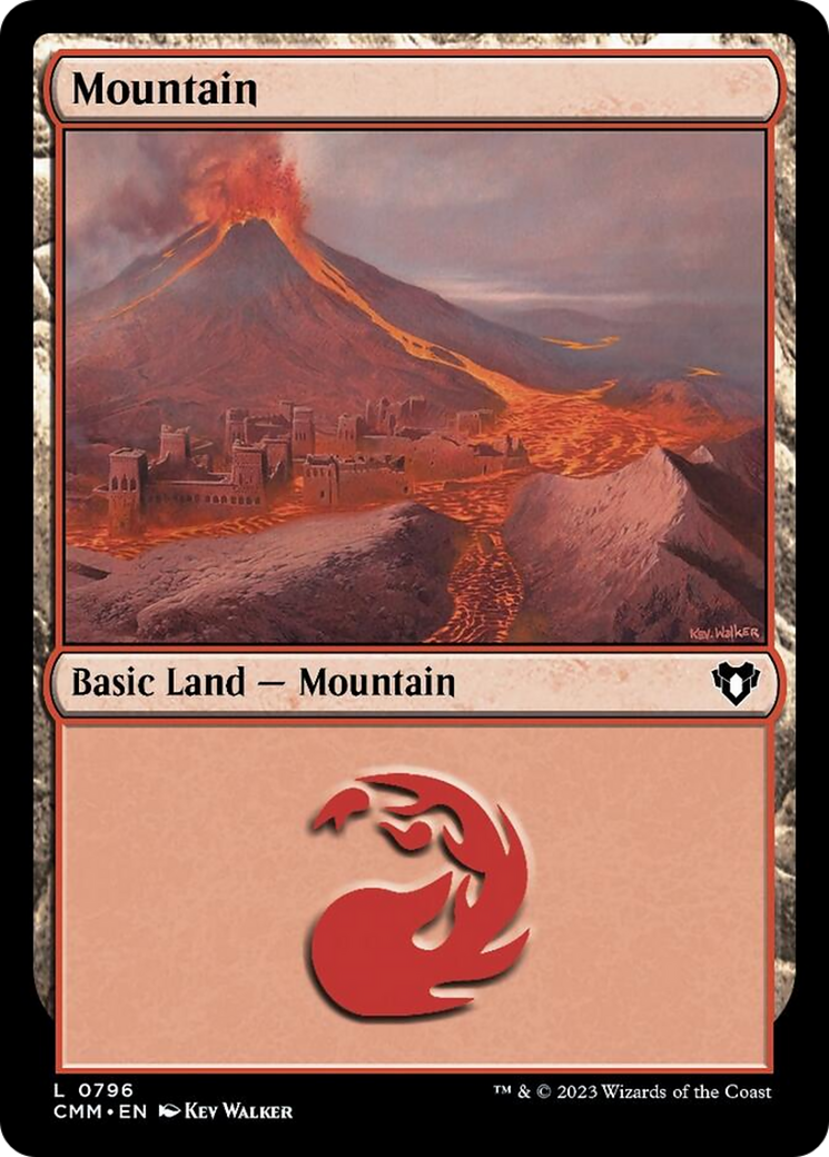 Mountain (796) [Commander Masters] | Boutique FDB TCG