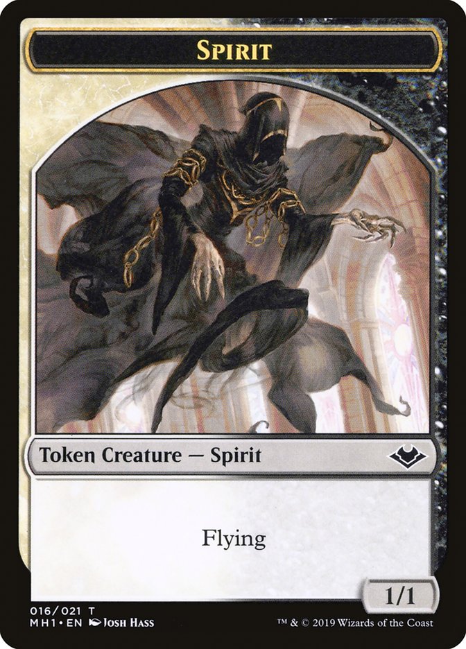 Spirit Token [Modern Horizons Tokens] | Boutique FDB TCG