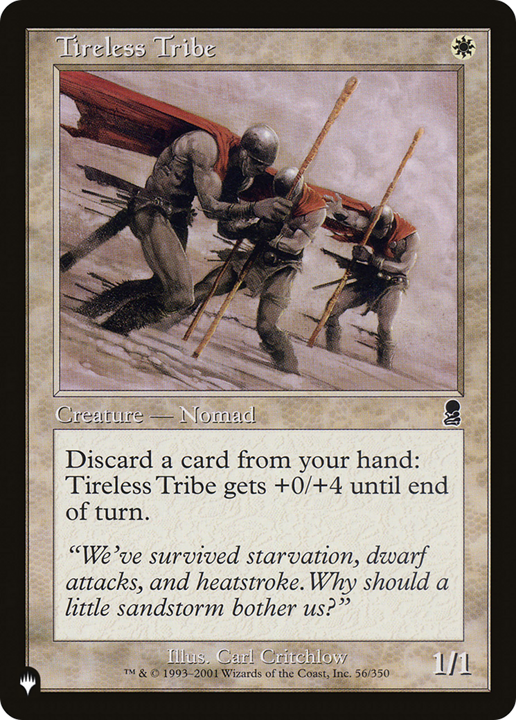 Tireless Tribe [The List Reprints] | Boutique FDB TCG