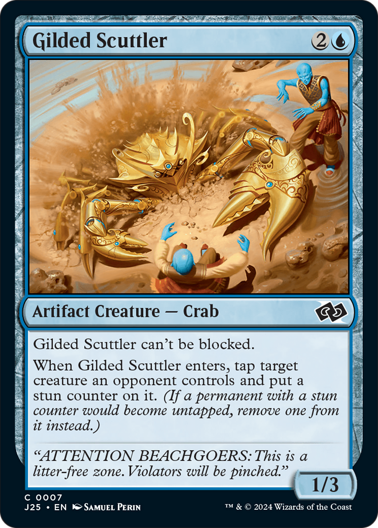 Gilded Scuttler [Foundations Jumpstart] | Boutique FDB TCG