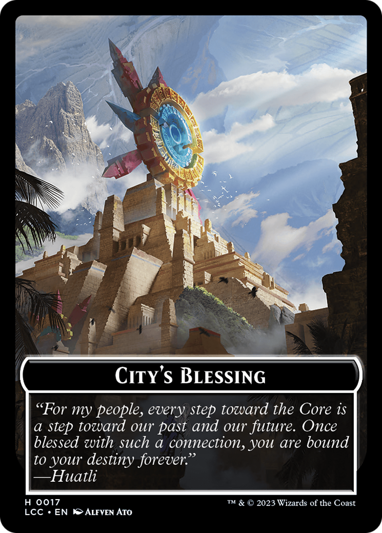 Tiny // City's Blessing Double-Sided Token [Secret Lair Drop Series] | Boutique FDB TCG