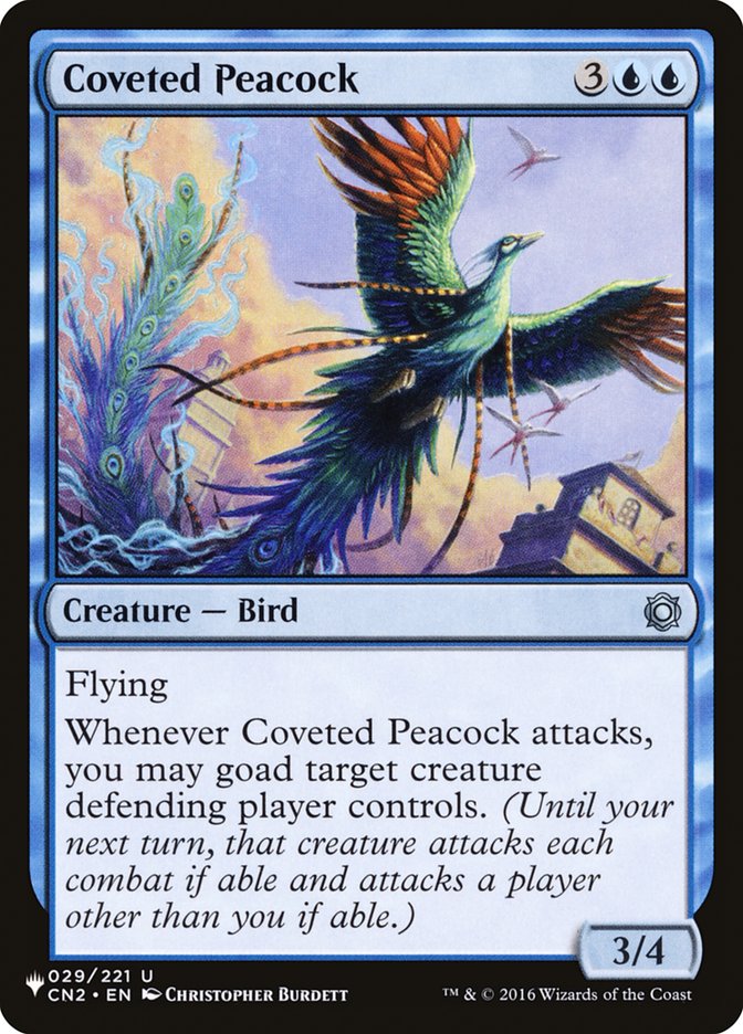 Coveted Peacock [The List] | Boutique FDB TCG